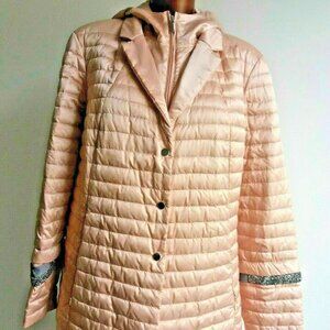 Max Mara for Marina Rinaldi  100% Goose Down Short Coat/Jacket* XXL